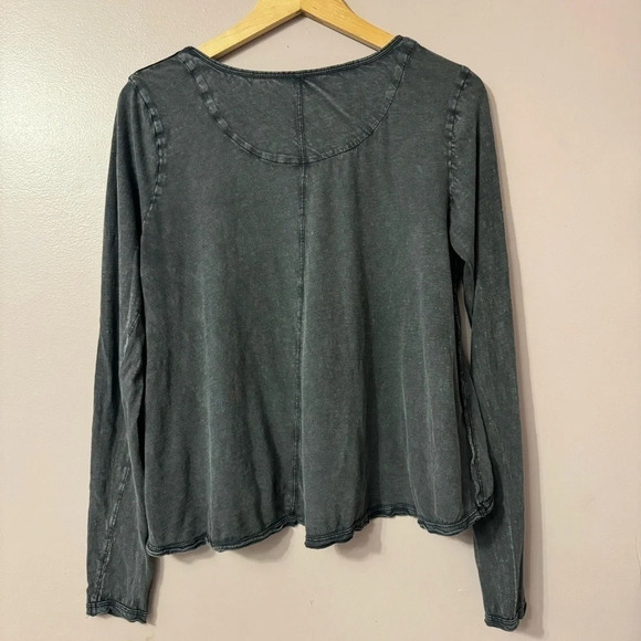 Anthropologie Saturday Sunday Longsleeve  Gray Shirt Women Size S - Picture 5 of 7